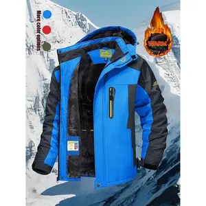 Men's Winter Warm and Waterproof Hiking Jacket - Warm Wool Lined Outdoor Jacket for Skiing and Camping | Popular Outdoor Equipment in 2025RAIMENTRY