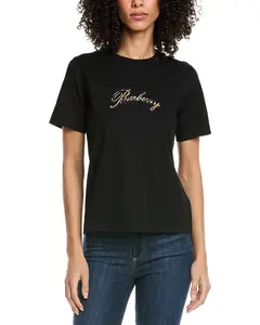 Burberry Check Logo T-Shirt