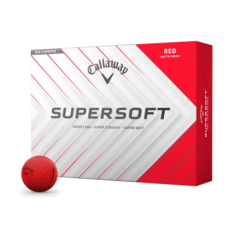 Callaway Golf Supersoft Matte Red Golf Balls