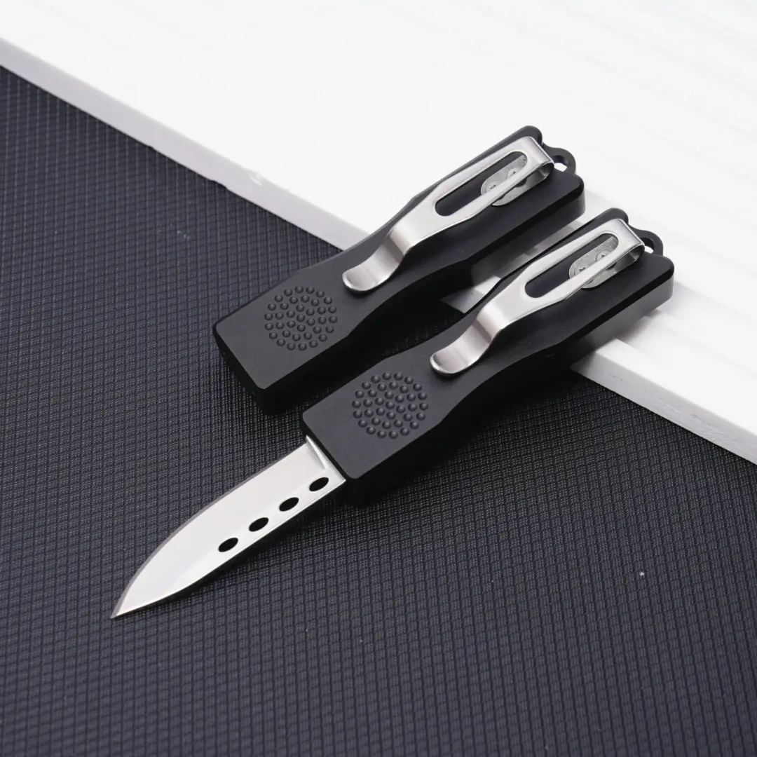 Compact mini knife, portable pocket knife, fruit peeler knife, with pocket clip, high-quality knife