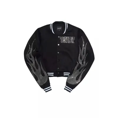 Red Rockstar Original Varsity Jacket TikTok Shop