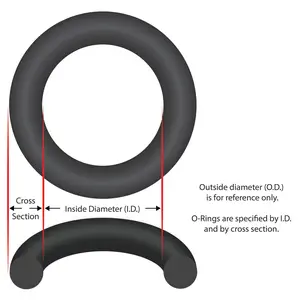 O-Ring, Gecko AquaFlo A/AC, Trap Body, 6"