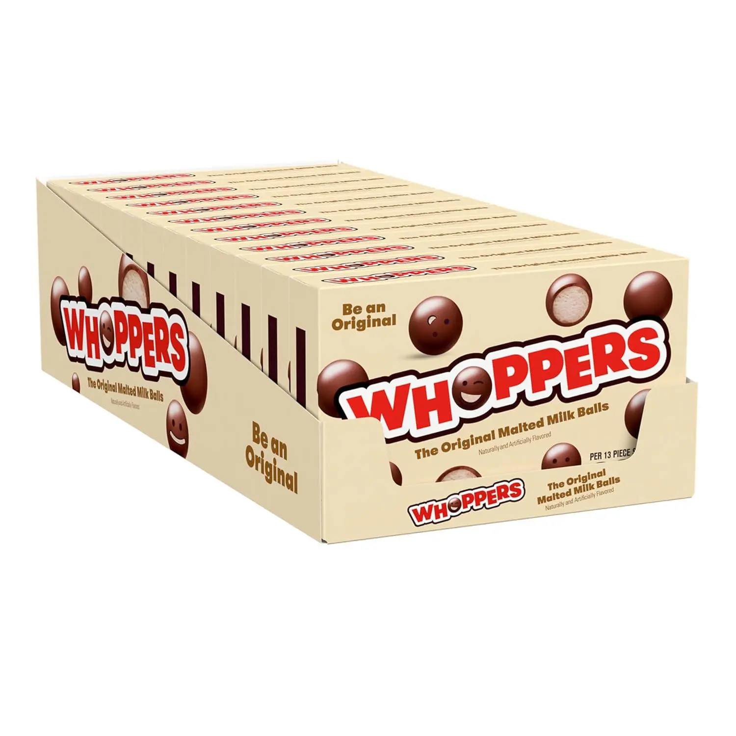 Whoppers Milk Balls 5 ounce box 12 count theater box