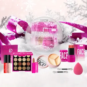 Makeup Bundle Box Matte Lipstick Blush Moisturize Concealer Mascara Multi Color Eyeshadow Compact Tool Set Long Lasting Waterproof Beauty Cosmetic