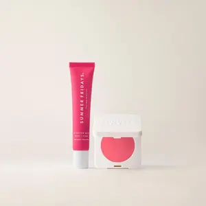 The Blush + Lip Duo (Pink Sunset + Pink Guava)