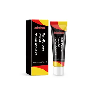 Jakehoe No Drill No Nail Glue Multipurpose Waterproof Adhesive for Ceramic Plastic Household Use
