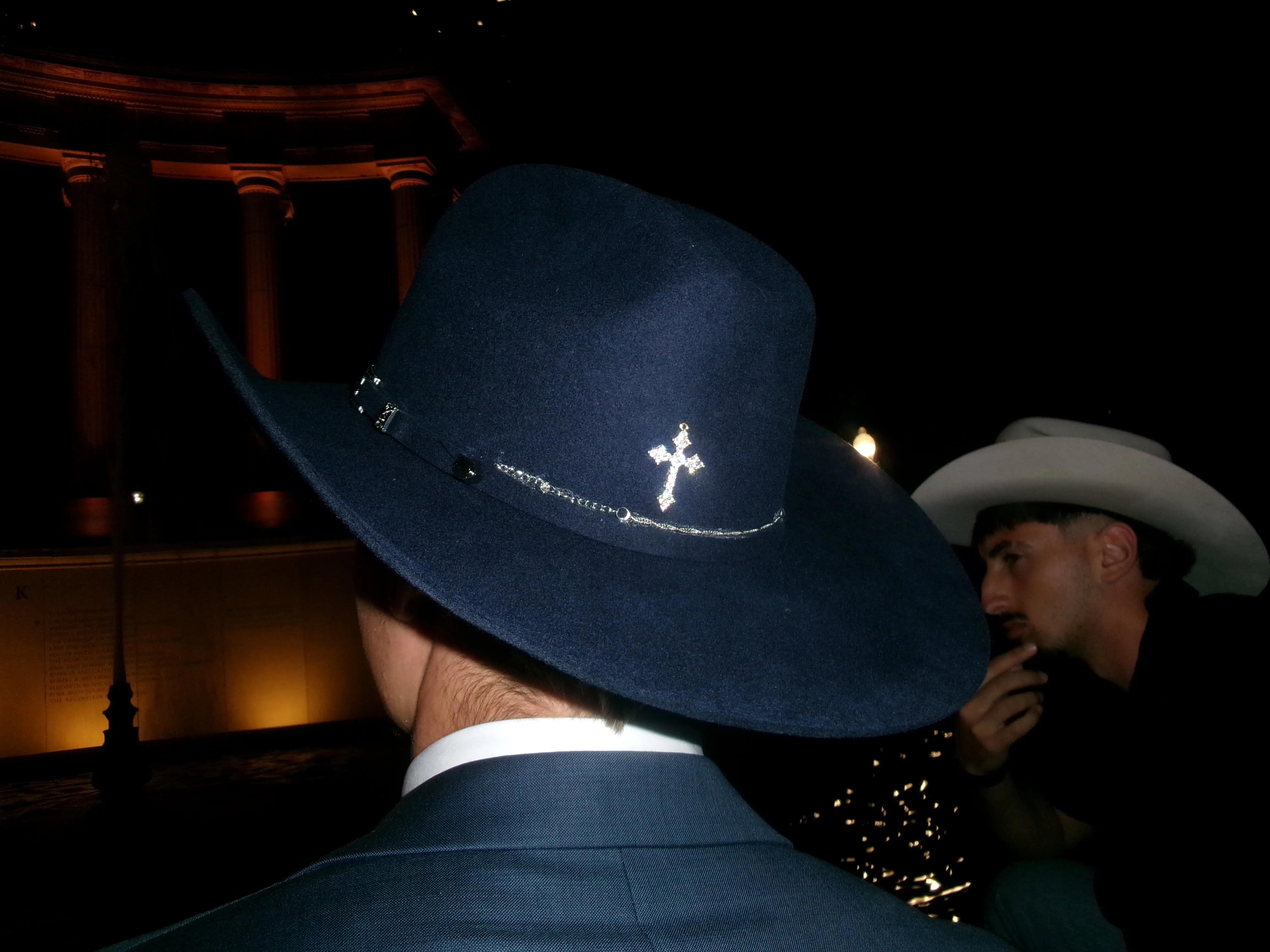 “Boujee” Blue Gunslinger Cross Albanian Cowboy Hat