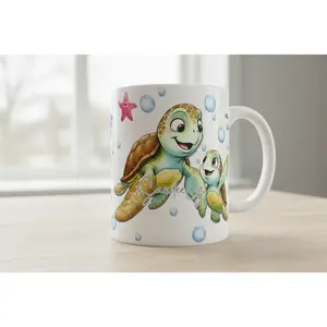 Crush Turtles - UVDTF Wrap for cups/hard surfaces sticker