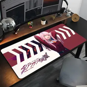 Zero Two Darling in the FranXX Mouse Pad High Quality Natural Rubber Mouse Pad The Most Professional Washable Laptop Mouse Pad