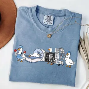 Comfort Colors Radiologic Technologist Goose T-shirt Funny X-ray Tech Tee Radiologic Technologist Ct Mri Goose Medical Gift