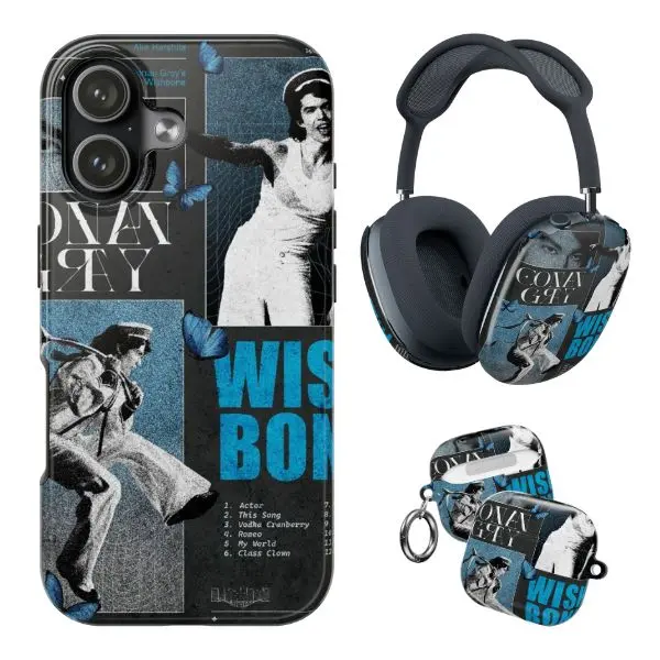 Conan Gray Wishbone World Tour 2026 Phone Case, Pop Music Singer Artist Airpod Case, Airpod Max Case, Indie Music Merch Gift