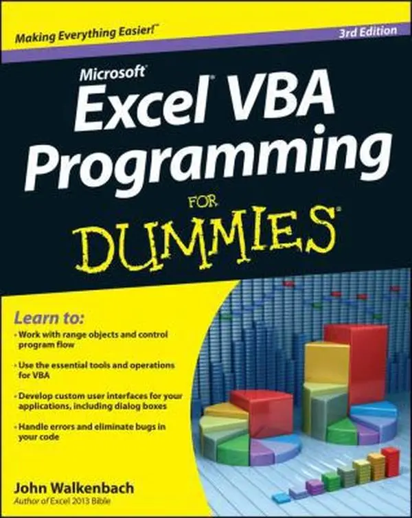 USED-Excel VBA Programming for Dummies: Third Edition by John Walkenbach (Paperback)