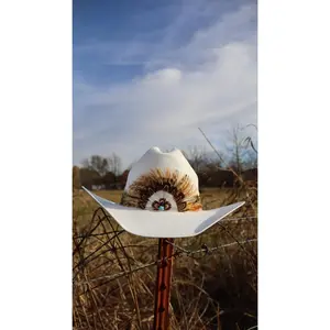 FEATHER HAT BAND XL Rooster Hat Cowboy Style Hat