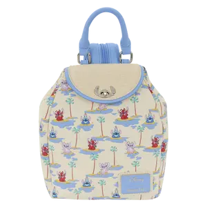 Loungefly Disney Lilo & Stitch All-Over Print Micro Mini Backpack