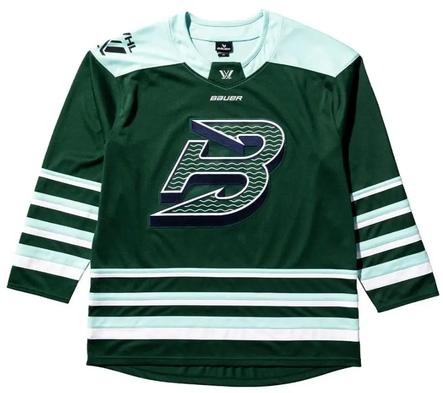 Boston Fleet Adult Bauer Replica Home Green PWHL Hockey Jersey