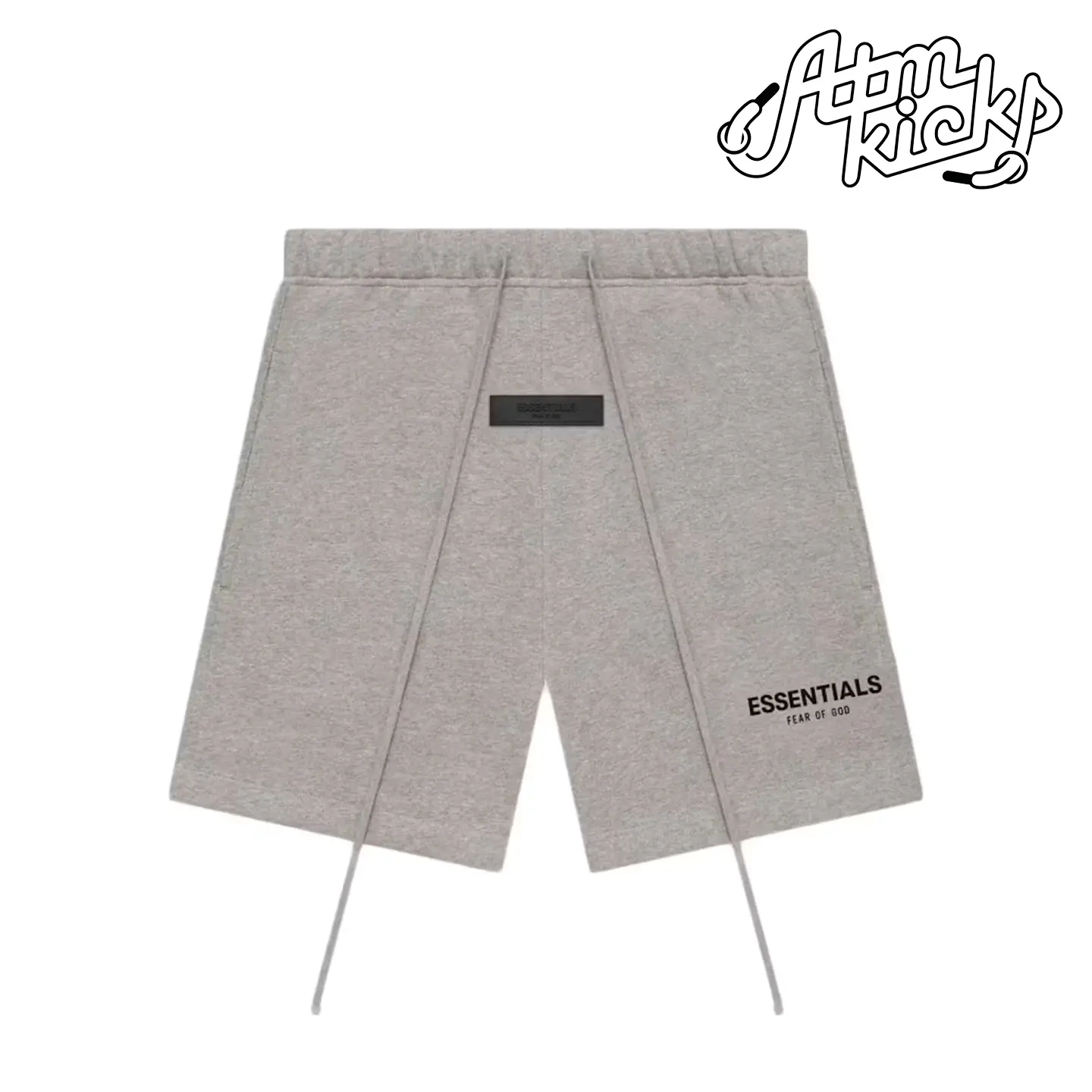Fear of God Essentials Men's Casual Sweatshorts - Dark Oatmeal, Authentic Brand New Limited-Edition Streetwear, Casual Bottoms, Essential Shorts, Minimal Logo, Relaxed Fit, Multi-Size Hypebeast Gift