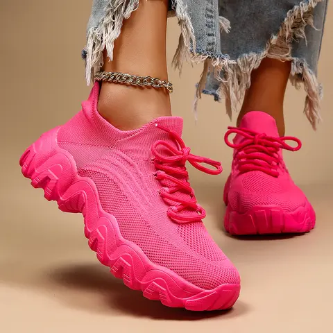 Women's 5701 Style Trainer Sneaker - Sports Footwear for Comfortable Daily Wear