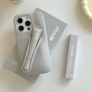 Rhode Durable Daily Use Phone Case with Lip Balm Storage Feature for iPhone 11 12 13 14 15 16 17, Slim Fit Protective Back Cover