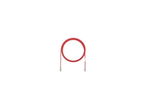 Panduit UTP28SP5RD 5 ft. Cat 6 Red EA CU PC 28 AWG UTP Copper Patch Cord
