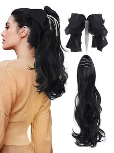 Long Body Wavy Wigs for Women, Gorgeous Fluffy Wigs with Bangs, Wigs for Party, Daily Use