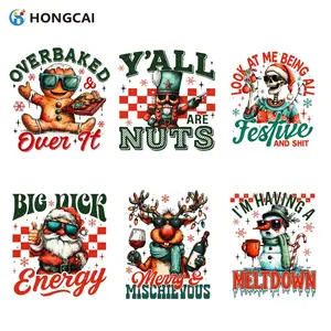 6-Piece DIY Decoration Kit, I'm Having a Meltdown Snowman Design, Background Cartoon Theme, Creative Art Material Pack, Crafts Kit