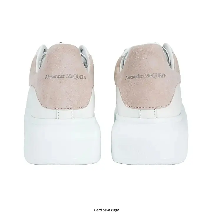 White Leather Platform Casual Skate Sneakers Unisex, Nude Suede Patch Low Top Walking Shoes, 4cm Hidden Height Increase Shock Absorb Non-Slip Rubber Sole Couple Daily Trainers