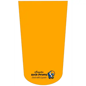 Amputee Sock "orange", Prosthetic Limb Sock, 3ply Stump Sock