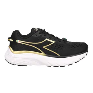 diadora Womens Equipe Atomo Running Sneakers Shoes - Black