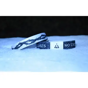 No Excuses Barbed-Wire Bracelet