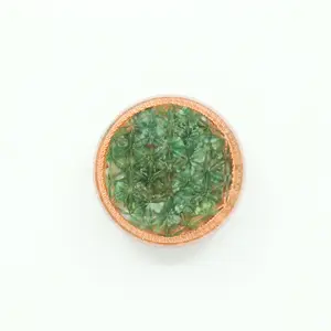 Flower of Life — Green Aventurine