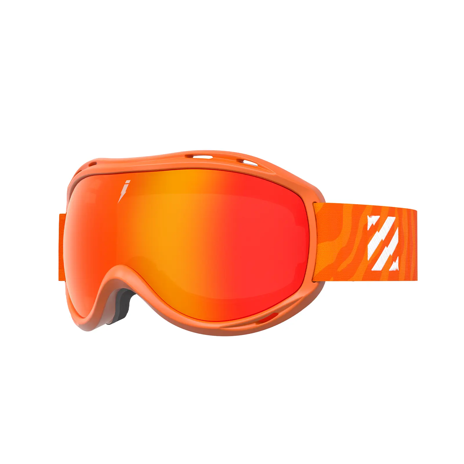 IPOA-Spherical Ski Goggles – PC Lens, TPU Frame, UV400 Protection, Anti-Fog Inner Lens, Snowboard & Skiing Eyewear