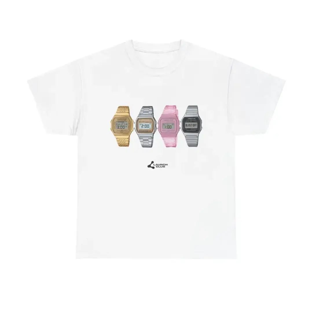 Watch Blast Off T-Shirt, Casual Cotton Tee, Gifts Shirt, Unisex Vintage Graphic Tees Gothic Grunge Y2k Emo Scene Amity Affliction Style Clothes Men Women Streetwear