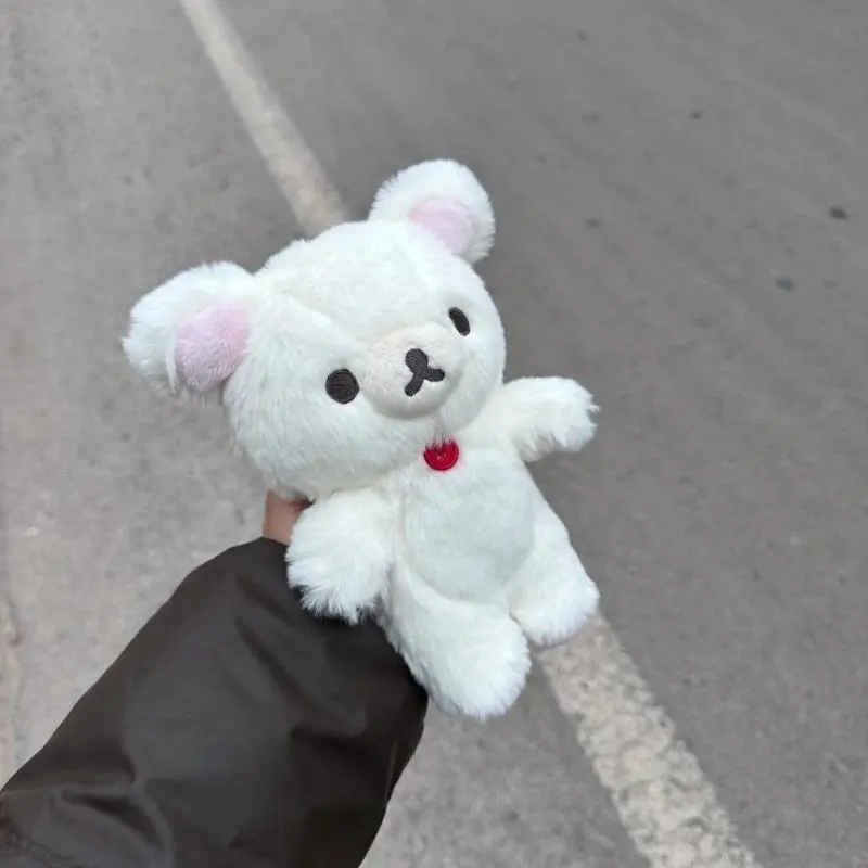 20cm Rilakkuma Plush Doll Long Haired Series Super Soft Kawaii Cartoon Bear Cute Stuffed Animal Basic Style Kids Gift