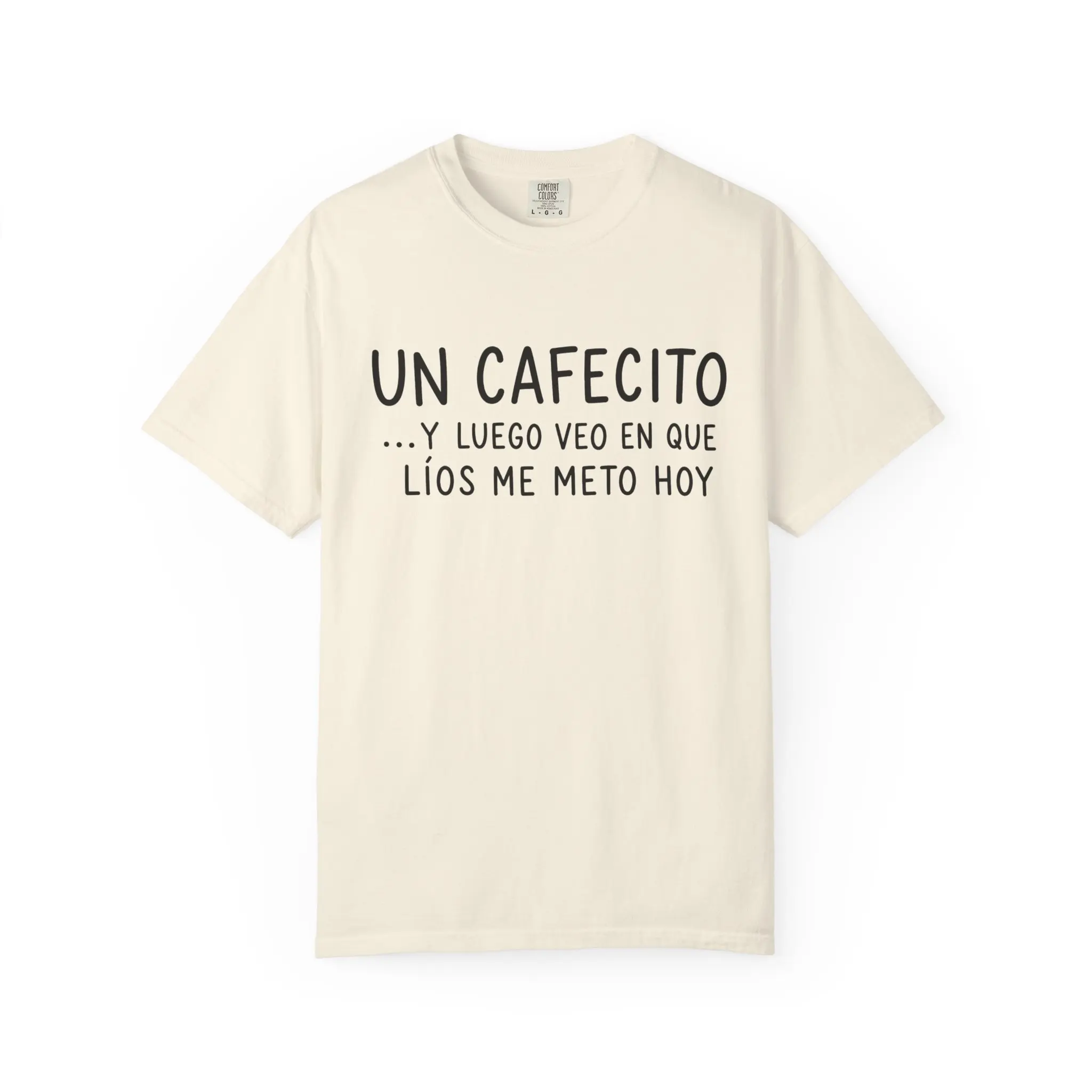Un Cafecito Spanish Quote T-Shirt | Spanish Coffee Shirt