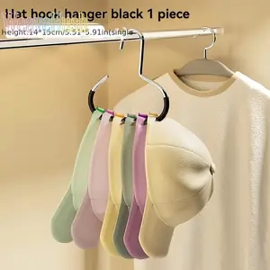 2 new hat racks, hat storage artifact, one hanger can hang 8 top hats, dormitory wardrobe built-in hanging baseball cap lanyard, household multi-functional hanging hat display rack, no traces and no hooks
