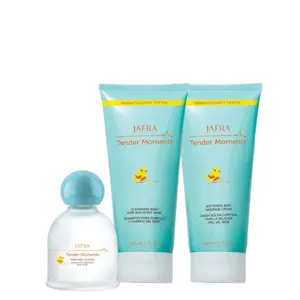 Tender Moments Gift Set- Baby Cologne Sets, Cologne, Cleansing Hair and body wash, Softening Baby Massage Cream