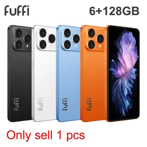 Fuffi Smartphone 6.53 Inches, 6+128GB Memory, 4g Dual Sim, 4000mah Battery, Android Os, GPS Navigation, Quad-Core Processor