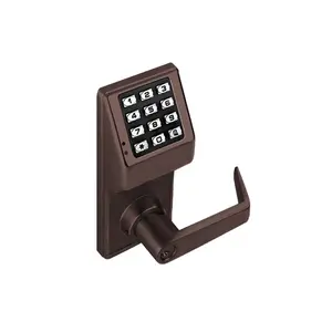 Trilogy DL2700WP-10B Grade 1 Weatherproof Door Security Lock, Electronic Code Keyless Entry Digital Keypad Cylinder Lock, Oil Rubbed Bronze Finish, Electronic Code Lock