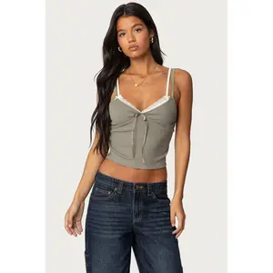 Lacey Layered Tank Top