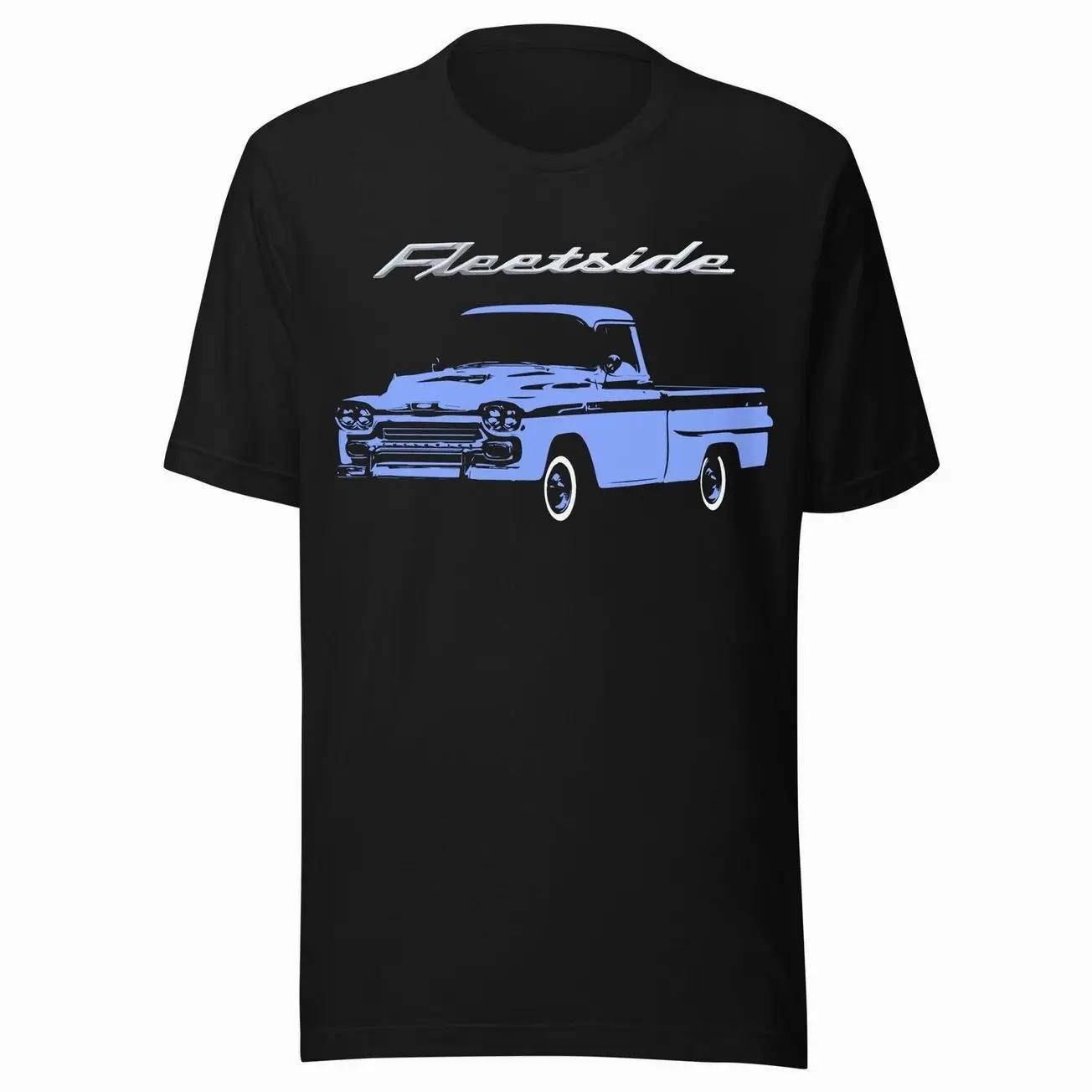 1958 Apache Fleetside T-Shirt | Vintage Truck Graphic Tee Sweatshirt Hoodie, Car Enthusiast and Fans Gift