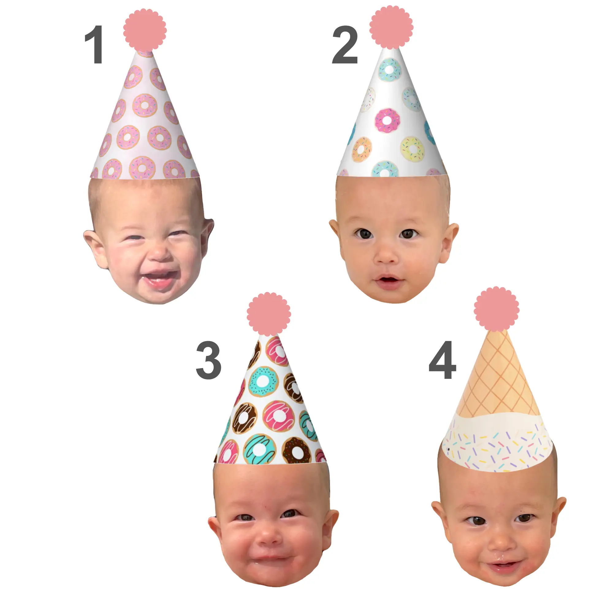 Sweet One Cupcake Topper – Ice Cream Birthday Theme for 1st Birthday