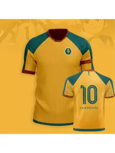 Kaio Jersey Anime Inazuma Eleven Role Playing T-shirt 3D Print Football Team Training Uniforms 2025 Men Women Sports Soccer Tops