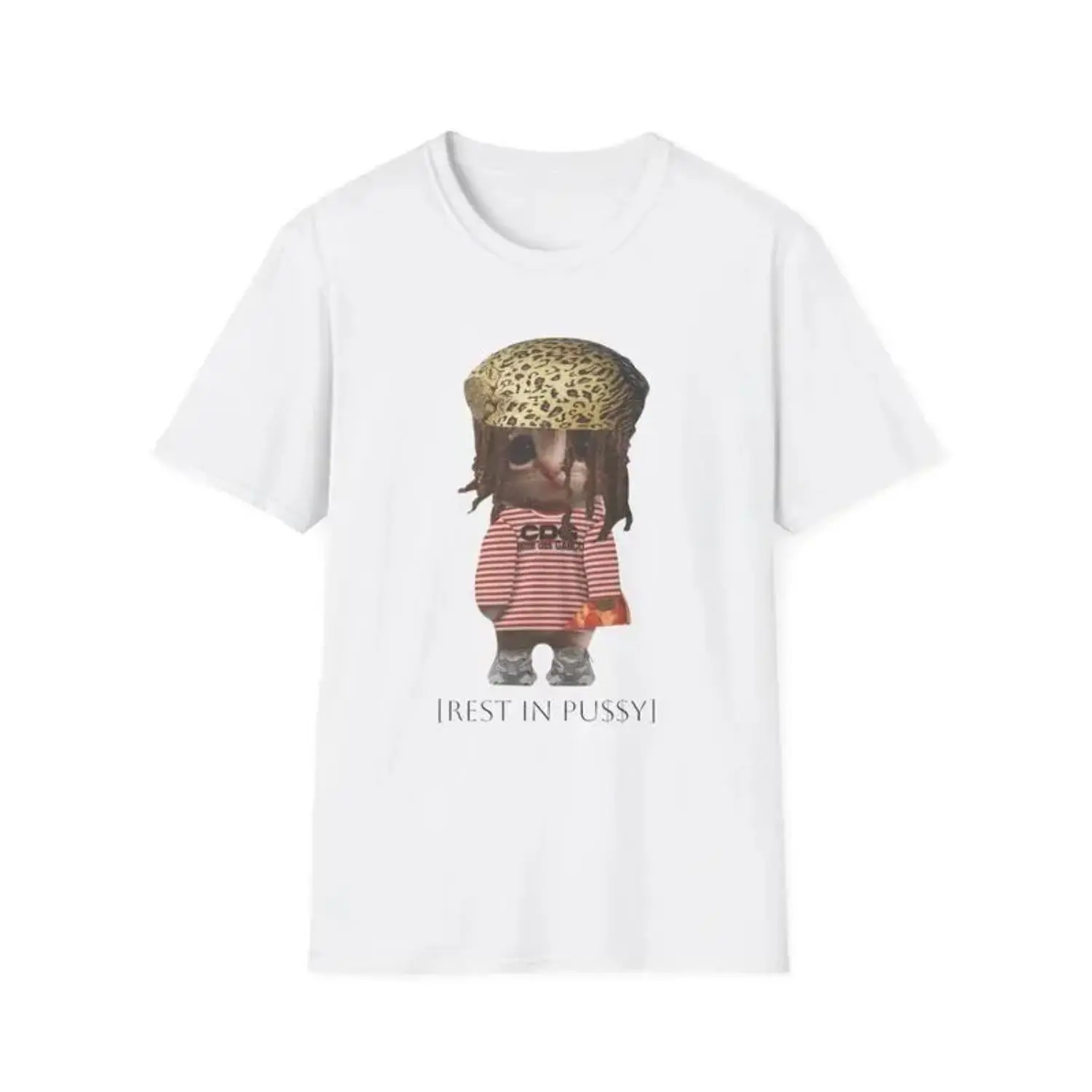 Cotton Short Sleeve T-Shirt Che Kitty Shirt Casual Classic