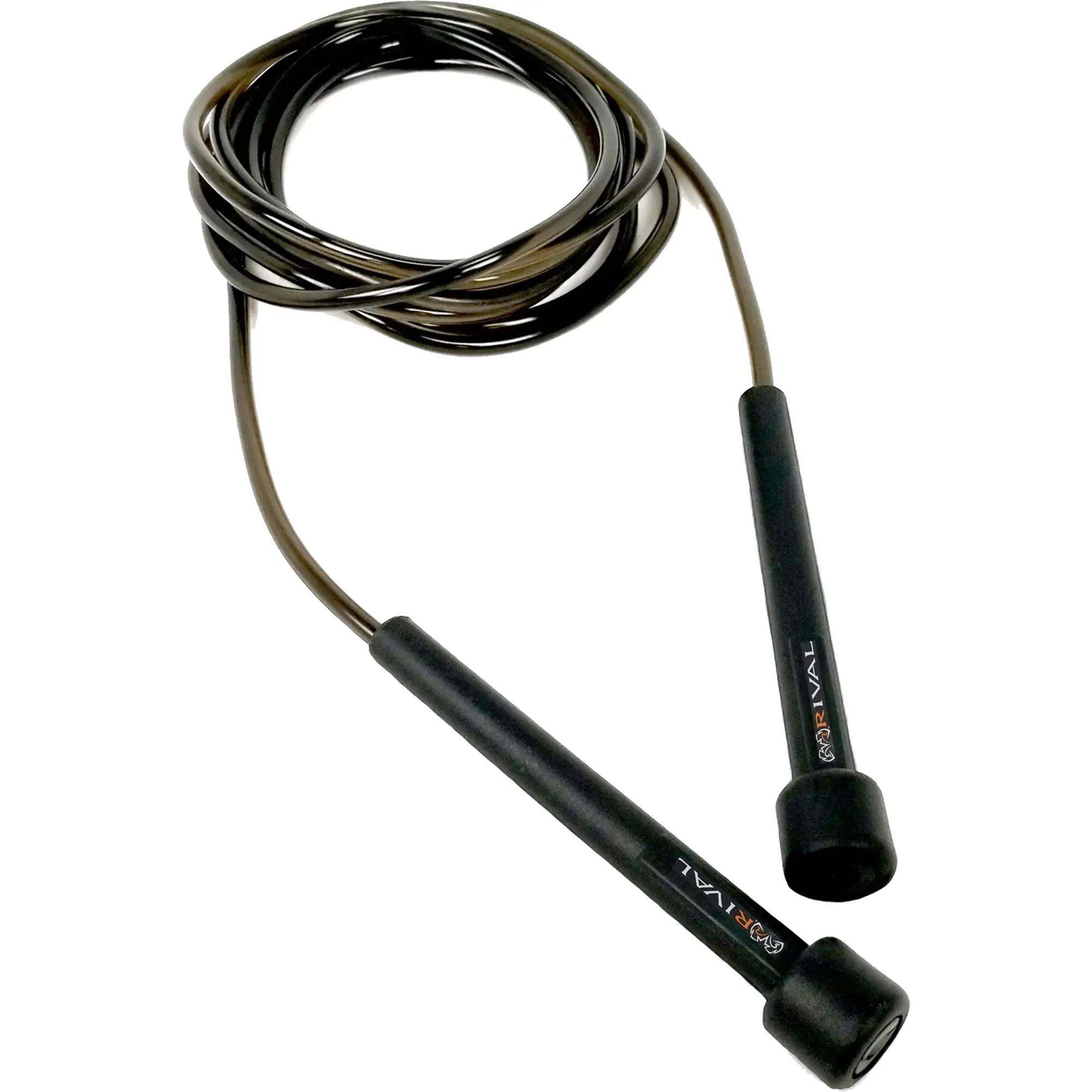 Rival Boxing 10' Econo PVC Jump Rope - Black, Fitness Equipment for Exercise, Training Skipping Rope, Workout