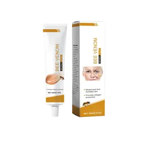 20g Bee Venom Facial Care Balm, Gentle Hydrating Moisturizer, Boosts Skin Elasticity, Smooths and Nourishes, Single Item Beauty Cream