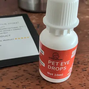 Pet Eye Drops,Dog and Cat Eye Wash | Eye Drops for Dogs and Cats to Flush and Soothe Eye Irritations, Dog Tear Stain Cleaner, Safe for All Animals