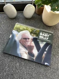 Baby Billy 2026 Calendar Funny Gift for Friend, Christmas New Year Calendar