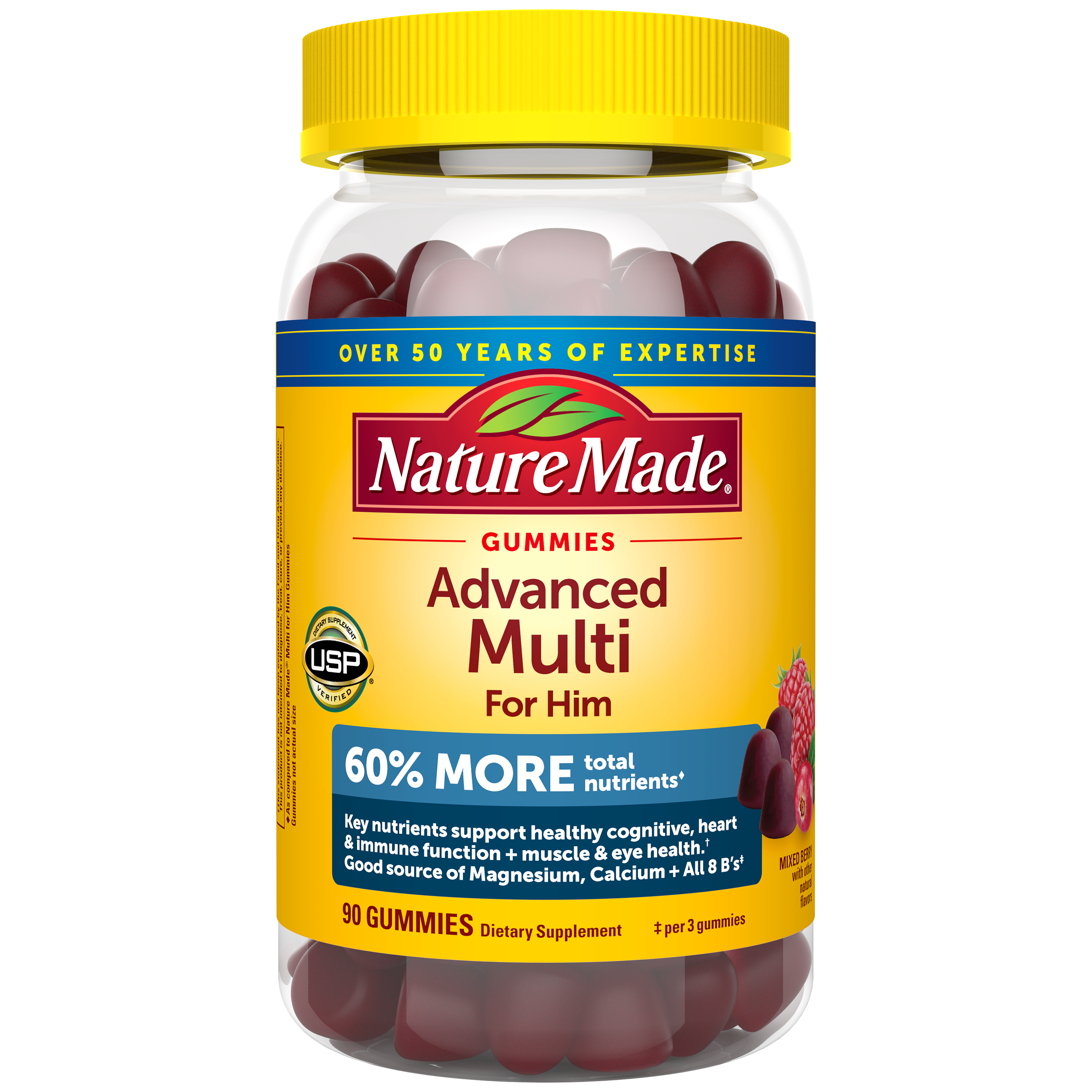 Advanced Multivitamin Gummies For Him