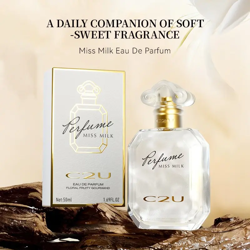 Milk Miss Perfume Floral Fruity Gourmand Floral Sweet Perfume Women's Perfume The ideal gift for her lasting fragrance Floral Scented Floral Fruity Scent, Floral Scents Perfume