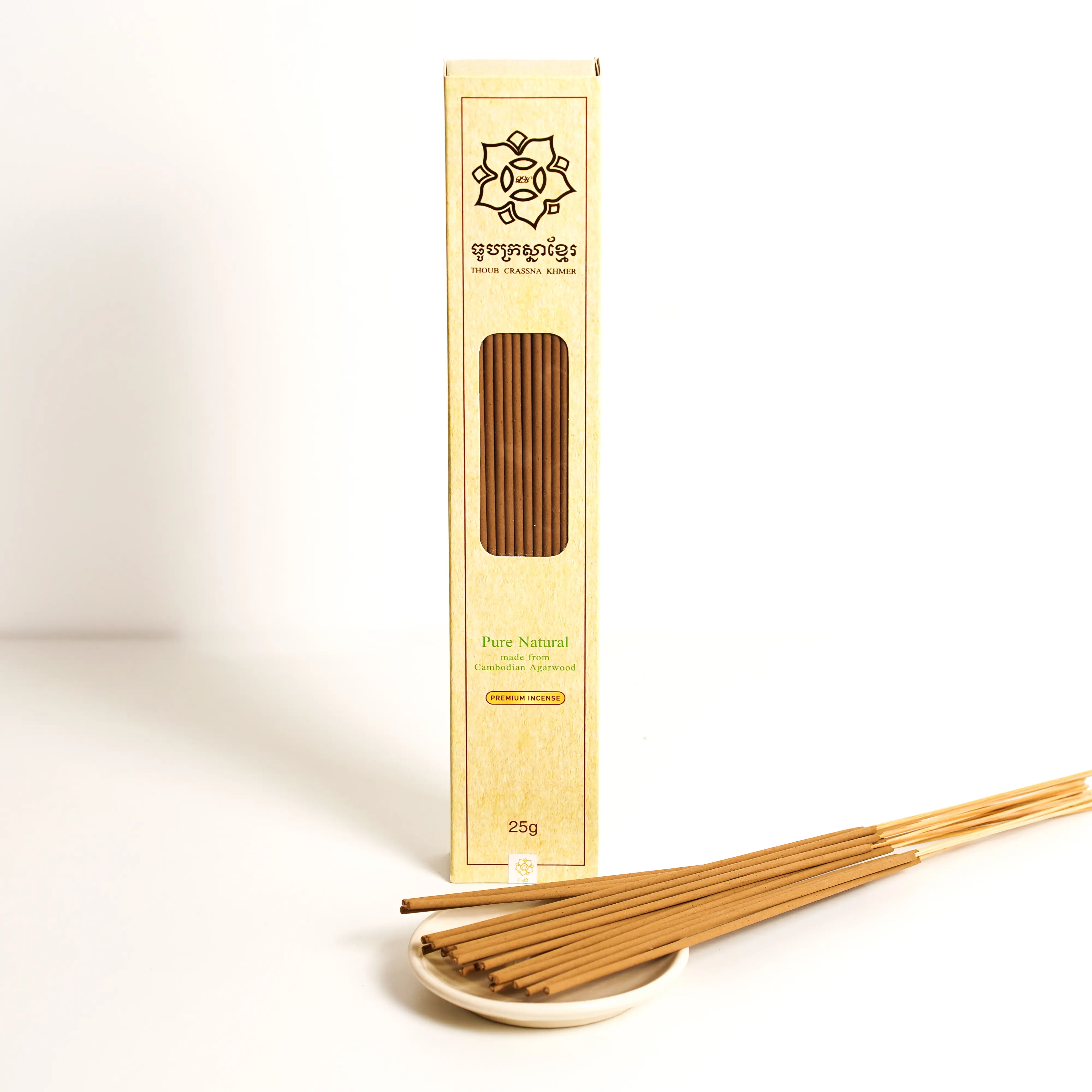 Agarwood/Oud Incense Sticks 25g - Chemical Free - Premium